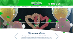 Desktop Screenshot of feesthoorn.nl